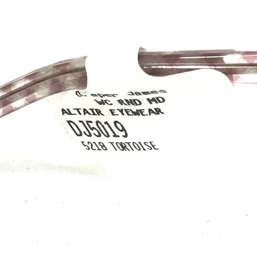 Draper James Eyeglasses Frames DJ5019 215 TORTOISE Pink Clear Square 52-18-140